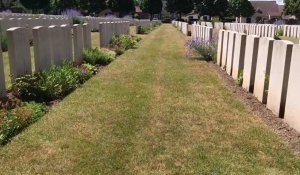 Inhumation de trois soldats de la Grande Guerre à Loos-en-Gohelle
