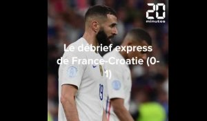 Le débrief express de France-Croatie (0-1) 