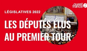VIDÉO. Législatives 2022 : découvrez les cinq députés élus dès le premier tour 