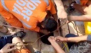 Inde: opérations en cours pour sauver un enfant coincé dans un puits