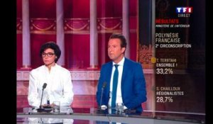 Guillaume Peltier découvre sa défaite en direct sur TF1