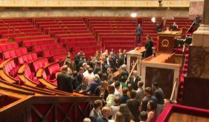 Assemblée nationale: les députés de la Nupes dans l'hémicycle