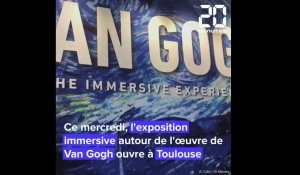 Plongée dans l'univers de Van Gogh grâce à The immersive expérience