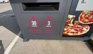 A Wimereux un nouveau distributeur automatique de pizzas
