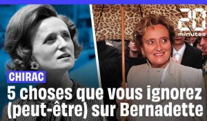 5 choses que vous ignorez peut-être sur Bernadette Chirac