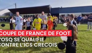 Football : l’OSQ se qualifie contre l’ICS Créçois en Coupe de France