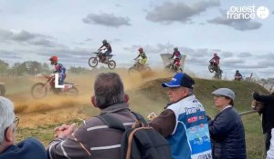 VIDÉO. Motocross : à Château-Gontier, le Trophée des clubs des Pays de la Loire rassemble 160 pilotes