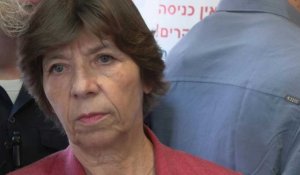 Israël: Catherine Colonna visite un hôpital aux abords de Gaza
