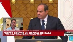 L'Égypte s'opposera à tout déplacement des Palestiniens vers le Sinaï
