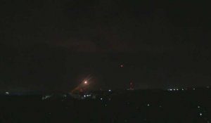Des salves de roquettes sont tirées depuis la bande de Gaza et interceptées