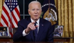 Joe Biden réaffirme son soutien à l'Ukraine