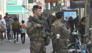 Dans les rues de Paris, les forces de Sentinelle prêtes à intervenir