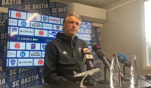 SC Bastia : Pour Régis Brouard, le groupe est "loin de ses capacités" avant le déplacement à Rodez