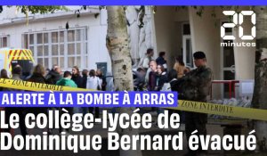 Attaque à Arras : le collège-lycée où a été tué Dominique Bernard évacué après une alerte à la bombe