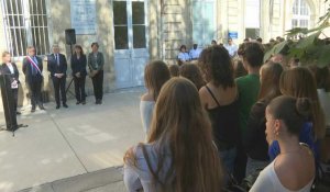 Attentat d'Arras: minute de silence au lycée Montaigne à Bordeaux