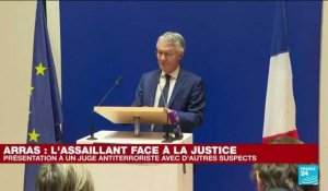 Replay : conférence de presse du procureur antiterroriste après l'attaques d'Arras