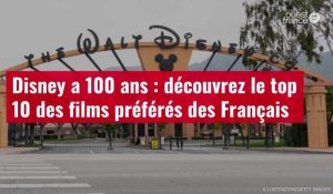 VIDÉO. Disney a 100 ans : découvrez le top 10 des films préférés des Français