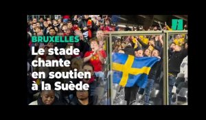 Belgique-Suède : La solidarité des supporters dans le stade durant l'attentat à Bruxelles