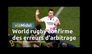 France - Afrique du Sud : World Rugby reconnait 5 erreurs d'arbitrage