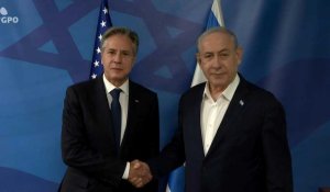 Blinken rencontre Netanyahu lors de sa 2ème visite en Israël depuis la guerre