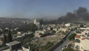 Fumée, tirs lors d'un raid mortel de l'armée israélienne à Jénine