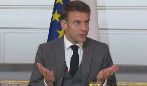 Gaza: la France va porter son aide à 100 millions d'euros en 2023 (Macron)