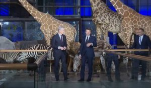 Macron et le Premier ministre norvégien au "One Planet Polar Summit"