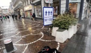 Zones piétonnes : les cyclistes doivent mettre un pied à terre à Lille