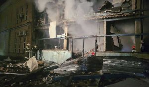 Huit blessés dans des frappes russes contre un musée d'Odessa, selon Kyiv
