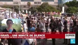 Israël rend hommage aux victimes un mois après les attaques du Hamas