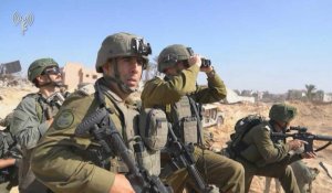 L'armée israélienne diffuse des images de son déploiement dans la bande de Gaza