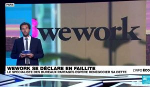 WeWork, le géant mondial des bureaux partagés en faillite
