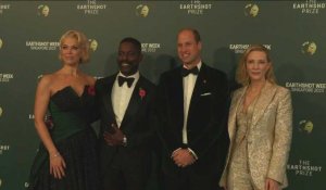 Le prince William et Cate Blanchett sur le tapis vert du prix Earthshot à Singapour