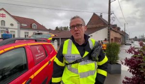 Les pompiers sur le qui-vive suite aux inondations dans le Montreuillois