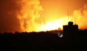 Des frappes aériennes touchent Gaza pendant la nuit
