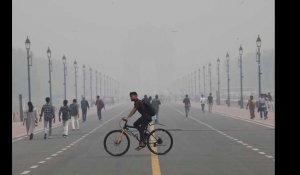 VIDÉO. En Inde, un brouillard de pollution envahit la ville de New Delhi