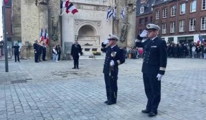 Dunkerque : la Ville et le corps militaire rendent hommage aux soldats morts pour la France