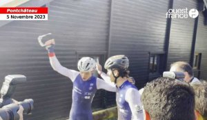 VIDÉO. Cyclo-cross : Aubin Sparfel titré champion d’Europe à Pontchâteau 
