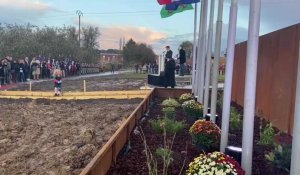 Une stèle en hommage aux rugbymen morts au combat inaugurée à Fromelles