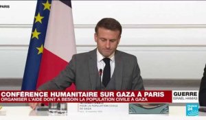 REPLAY - Suivez la "conférence humanitaire" sur Gaza à Paris