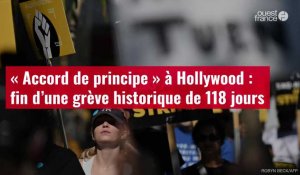 VIDÉO. « Accord de principe » à Hollywood : fin d’une grève historique de 118 jours