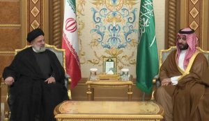 Première rencontre entre le prince héritier saoudien et le président iranien