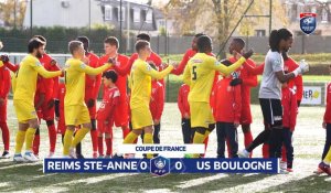 Revivez la qualification de Reims Sainte-Anne pour le 8e tour de la Coupe de France de football face à Boulogne-sur-Mer