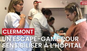 Un escape-game pour sensibiliser à l'hôpital de Clermont