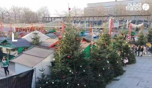 VIDEO. Le marché de Noël de Brest est ouvert jusqu'au 24 décembre 