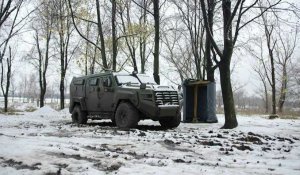 Ukraine: premières chutes de neige dans l'Est du pays lors du deuxième hiver de guerre