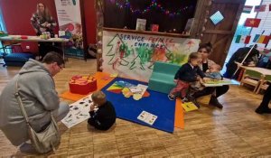 La "Maison géante" installée à la Semaine de la petite enfance, à Dieppe