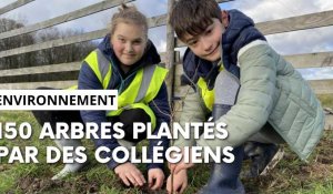 150 arbres plantés par des collégiens avec le parc naturel des Ardennes