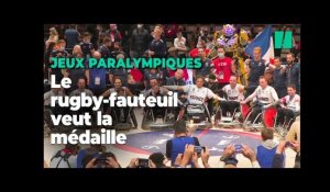 L’équipe de France de rugby-fauteuil se prépare à briller aux Jeux Paralympiques 2024