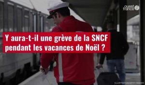 VIDÉO. Y aura-t-il une grève de la SNCF pendant les vacances de Noël ?